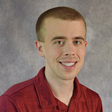 Profile of staff member Connor Baker, Assistant Director for the Academic Resource Center.