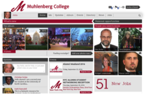 The Muhlenberg Network - welcome graphic