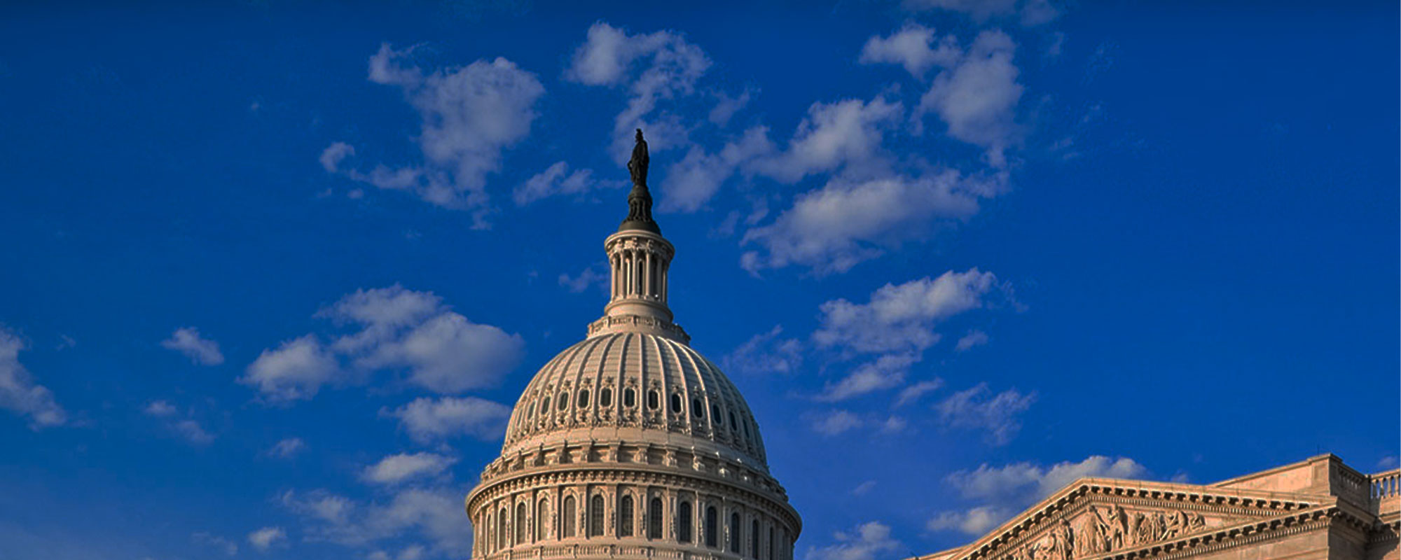 The Capitol building in Washington DC.