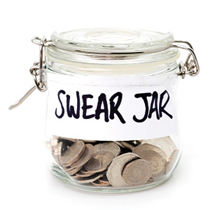 Write Stuff - Swear Jar